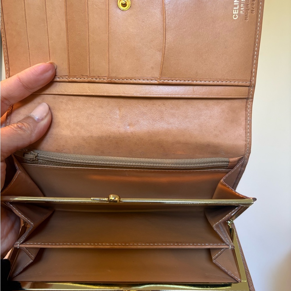 Celine Macadam Leather Wallet - INCLUDES COA - Picture 4 of 6